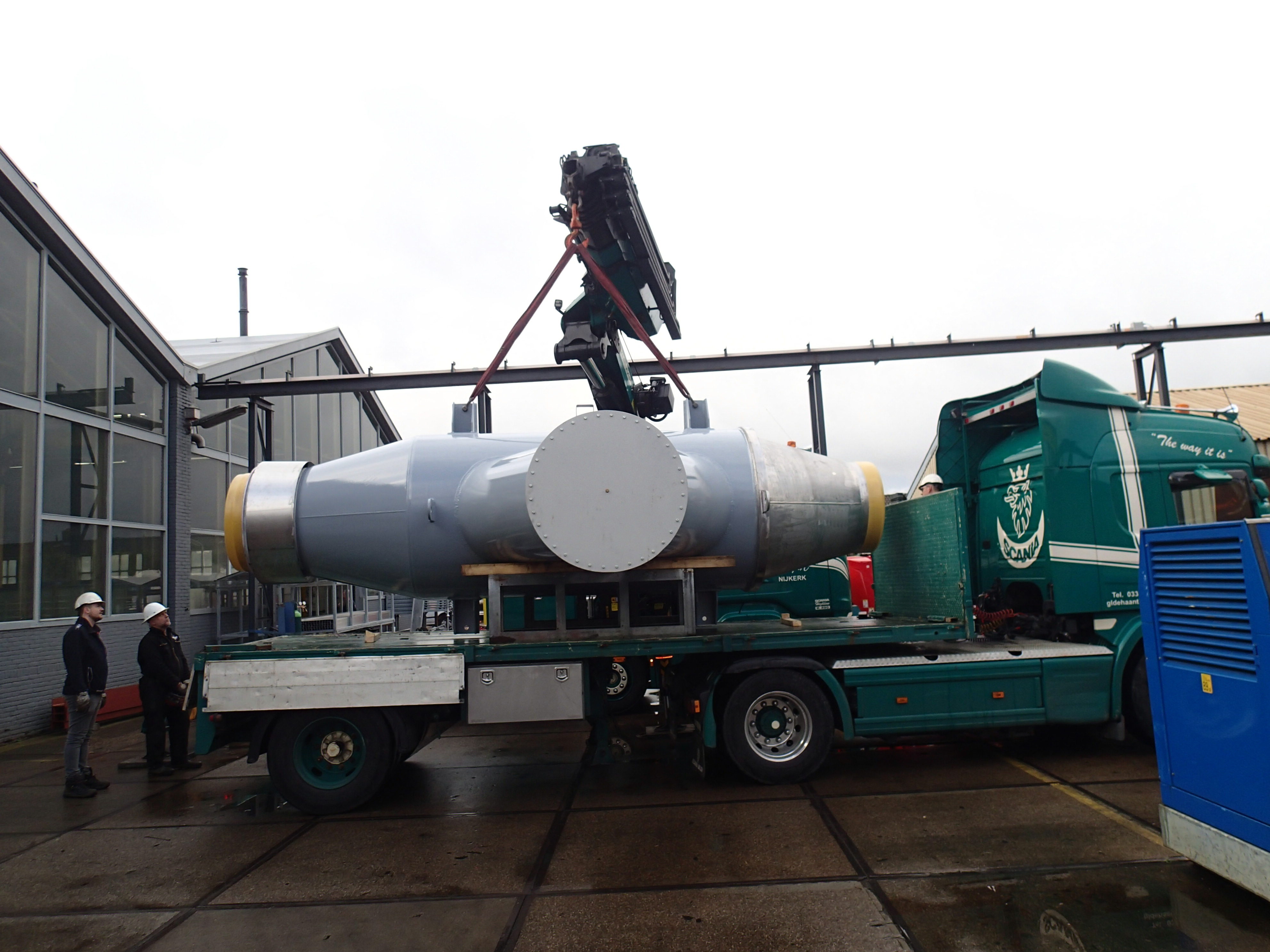 Regeneration Gas Cooler UOP Licensed Bronswerk Heat Transfer